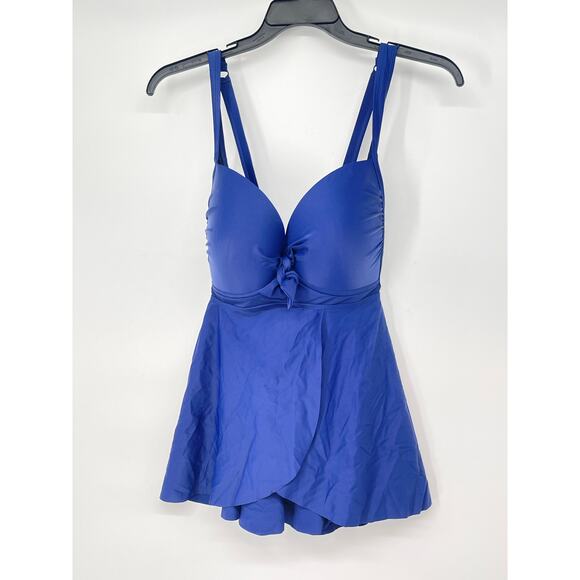 Torrid Other - Torrid Swim Tankini Top Size 4 Royal Blue Resort Cruise Vacation
